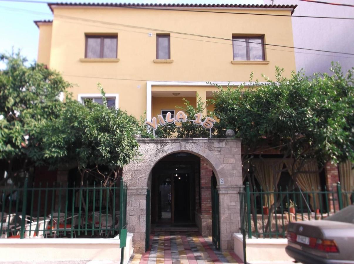 Hotel Vila 15 Tirana Exterior foto